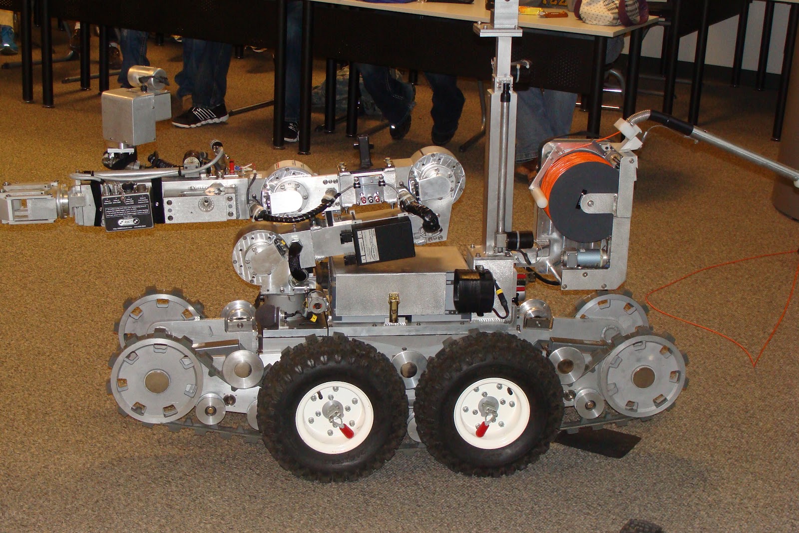 CACC News Bomb Squad Robot Arrives at CACC
