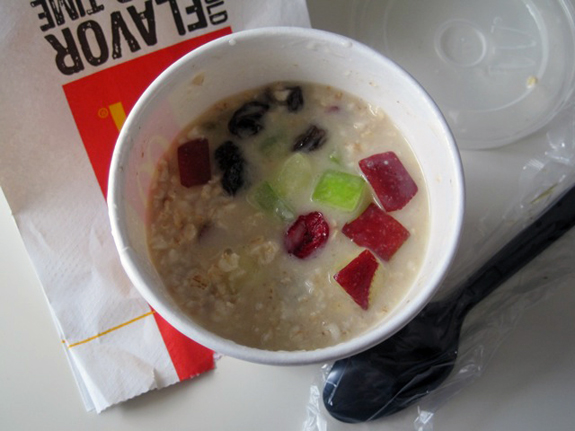 A Daily Dose of Fit: McDonald's Fruit and Maple Oatmeal ...