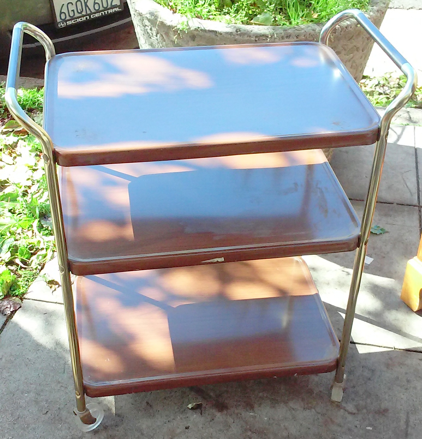 UHURU FURNITURE & COLLECTIBLES SOLD Cosco Metal Kitchen Cart 45