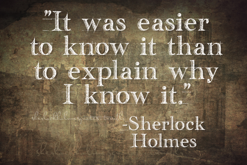 Sherlock Holmes Zitate Englisch