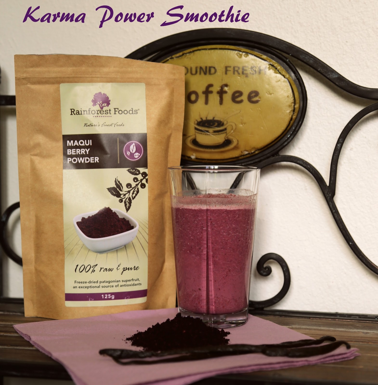 LifestylebyDianaWi: Karma Power smoothie med super antioxidanten Maqui ...