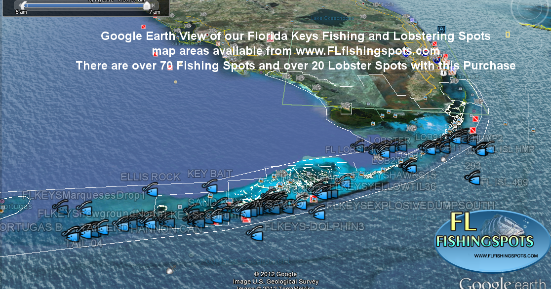 Florida Keys Fishing Spots | Florida Keys Fishing Maps