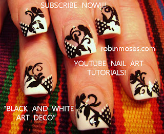 cuban french nail, louis vuitton nail art design, pink and white flower nail art design, art deco black and white nail art design