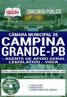 Baixar Apostila Câmara de Campina Grande 2019 PDF