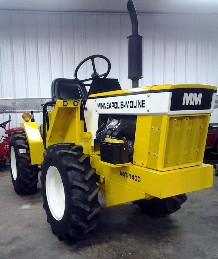 Just A Car Guy Garden tractor based articulated 4 wheel drive hand