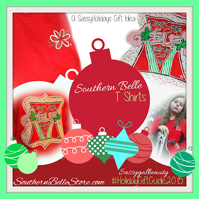 Southern Belle Tshirts- Southernbellestore.com: A SassyGalBeauty SassyHolidays GIft Idea