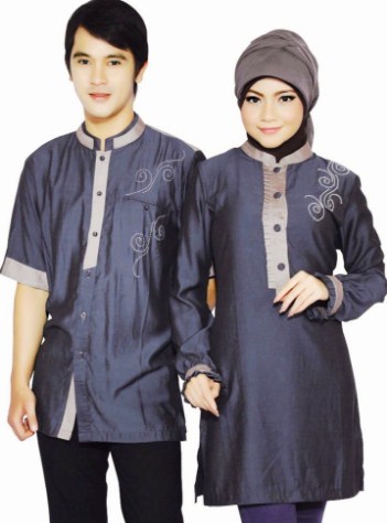 Contoh Baju  Couple  Muslim  Model Baju  Terbaru  2019 