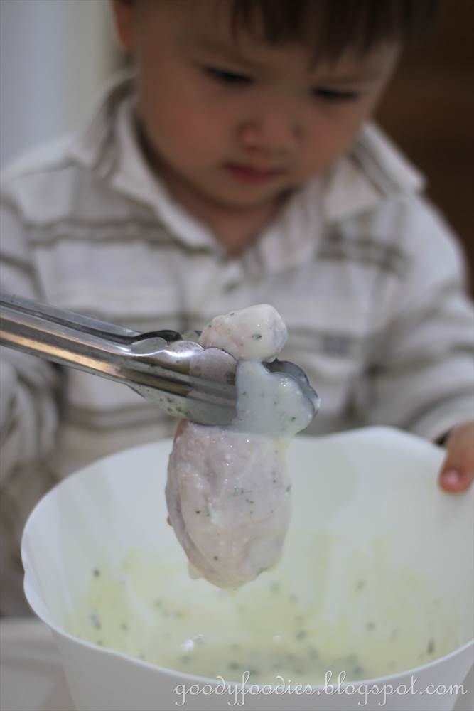 GoodyFoodies Recipe Ovenbaked crispy yogurt chicken (Ree Drummond)