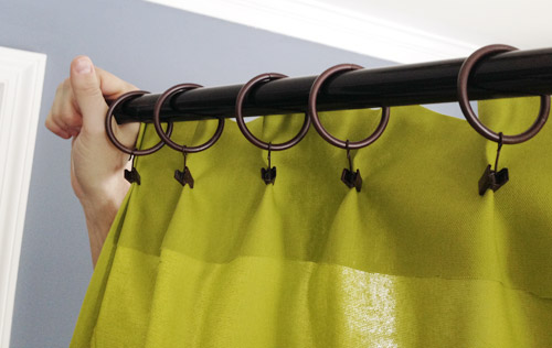 Cafe Curtains Good News Bad, How To Make Cafe Curtains With Rings