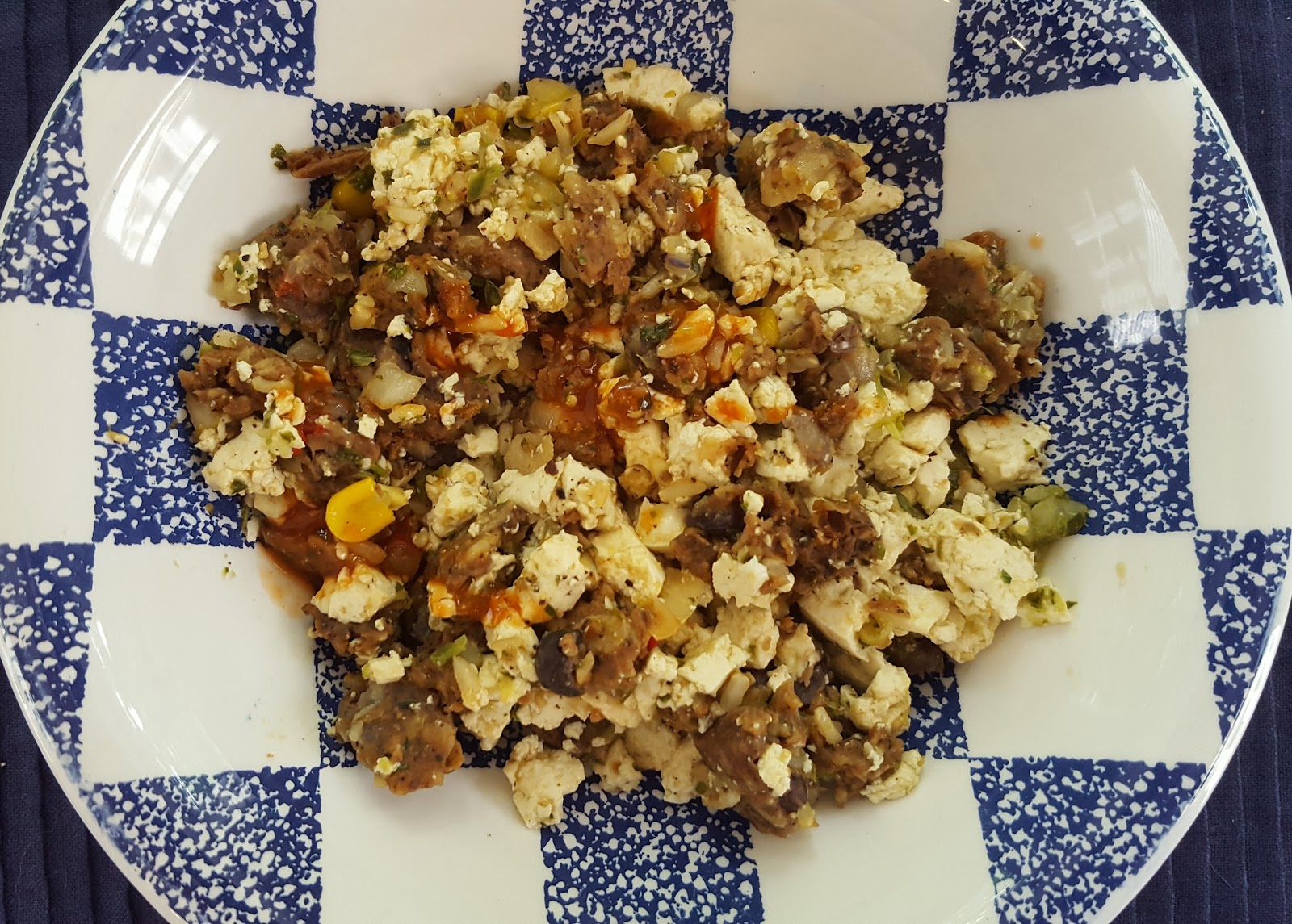 PlantPowered Kelly Chipotle Black Bean Tofu Scramble