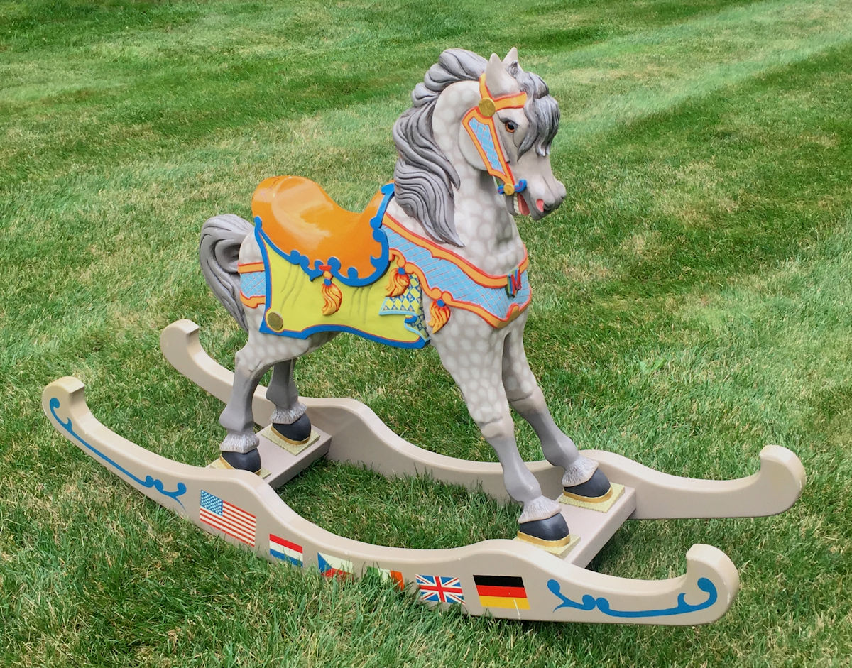 Digital Fabrication for Designers Hand Carved Rocking Horse