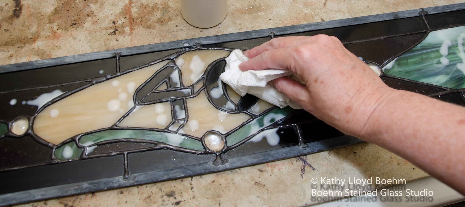 Boehm Stained Glass Blog Stained Glass House Number Transom