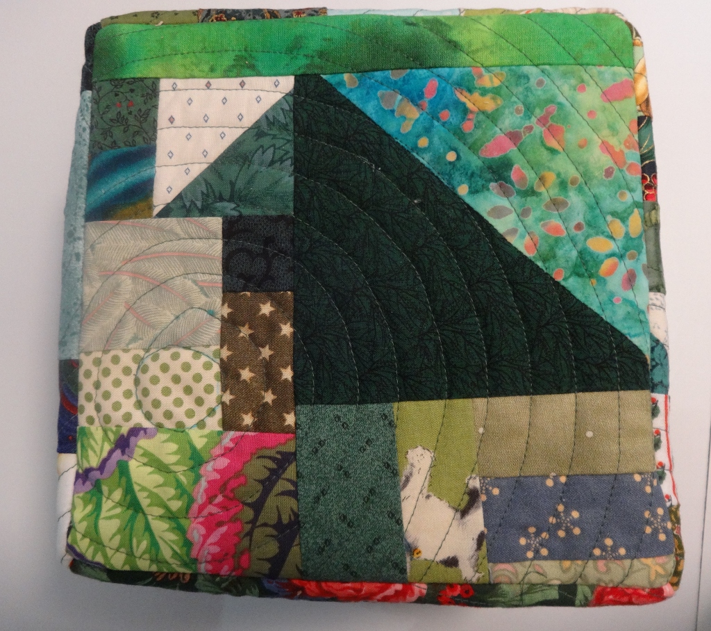 Inch by Inch Quilting Quilted Storage Box