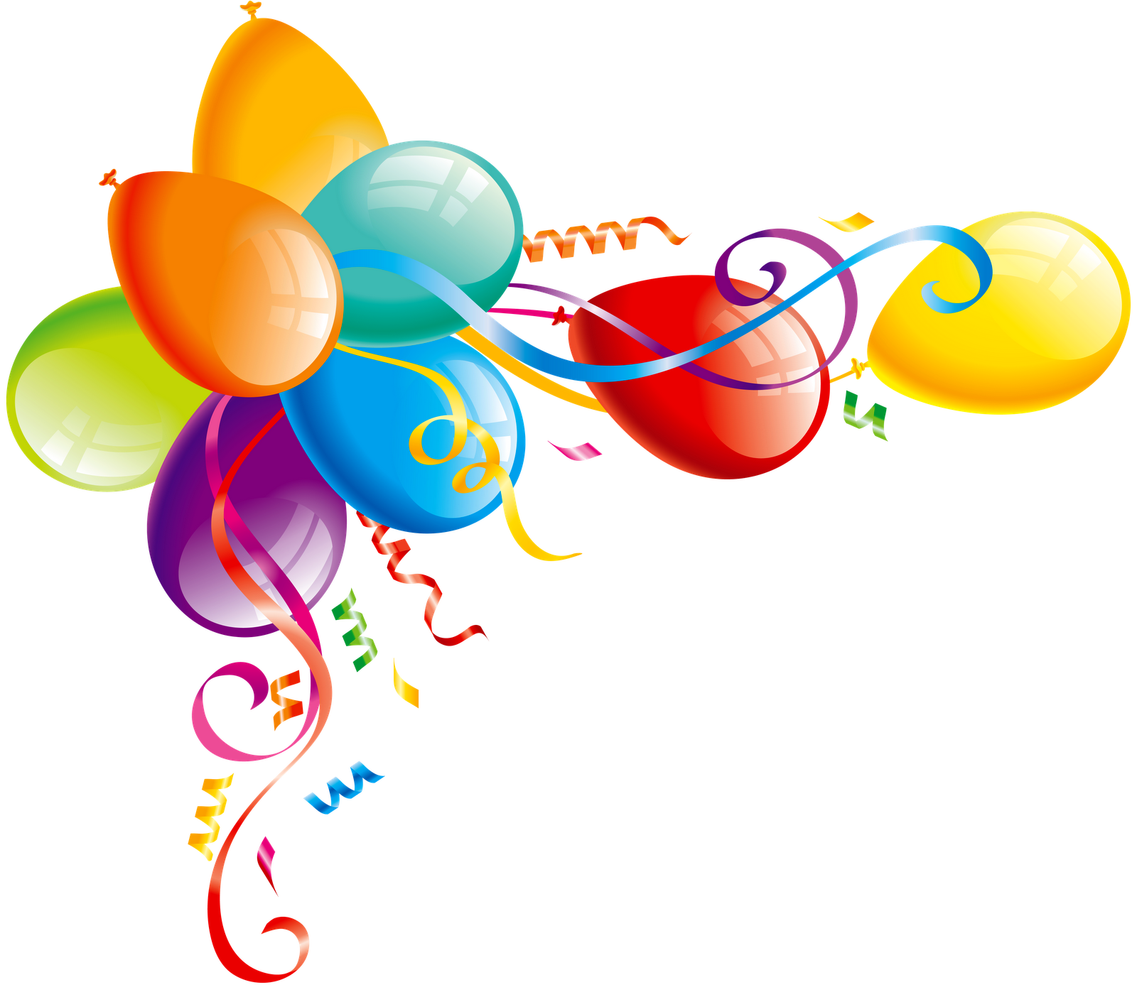 Balões de Aniversário png