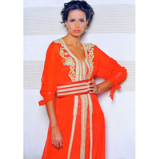 Belle robe caftan marocain en france 2015 2014