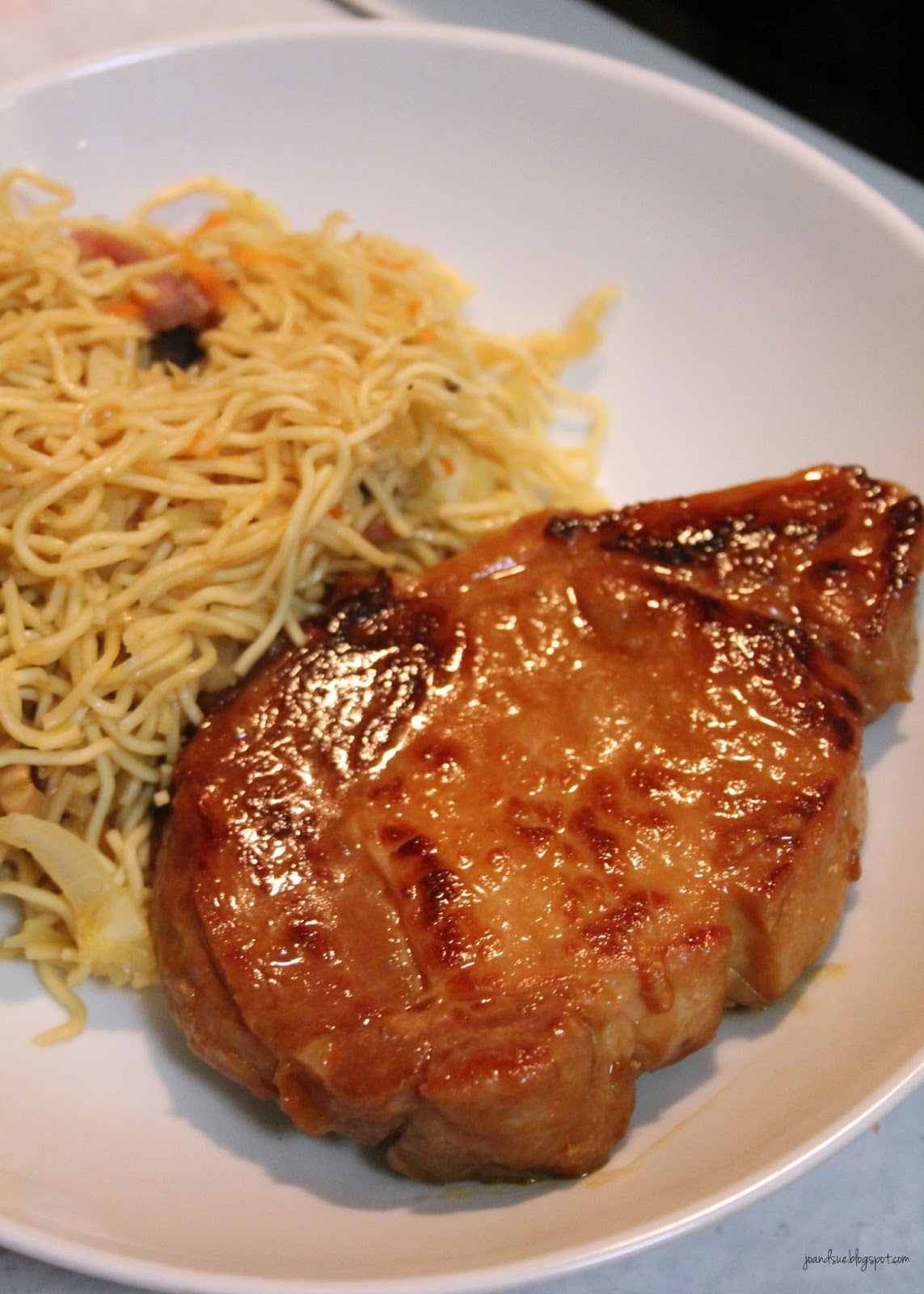Jo and Sue Korean Pork Chops