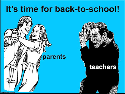 Back-to-school time: Parents vs. Teachers (from www.traceeorman.com)