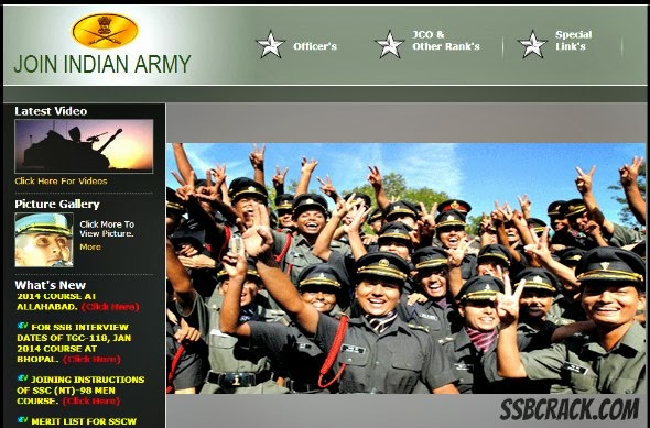 www.joinindianarmy.nic.in Official Career Website of Indian Army www.joinindianarmy.nic.in Official Career Website of Indian Army