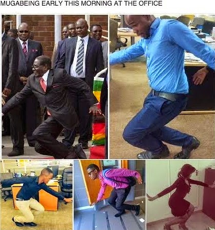 mugabe shoki pose