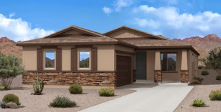 Tamarisk floor plan in Villages at Val Vista Gilbert AZ New Homes for Sale