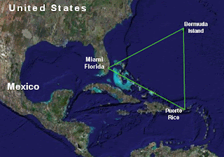 Bermuda Triangle Area, Bermuda Triangle Map, Bermuda Triangle Map and Location, Miami, Bermuda, Florida