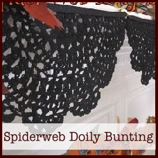bb spiderweb+doily+bunting