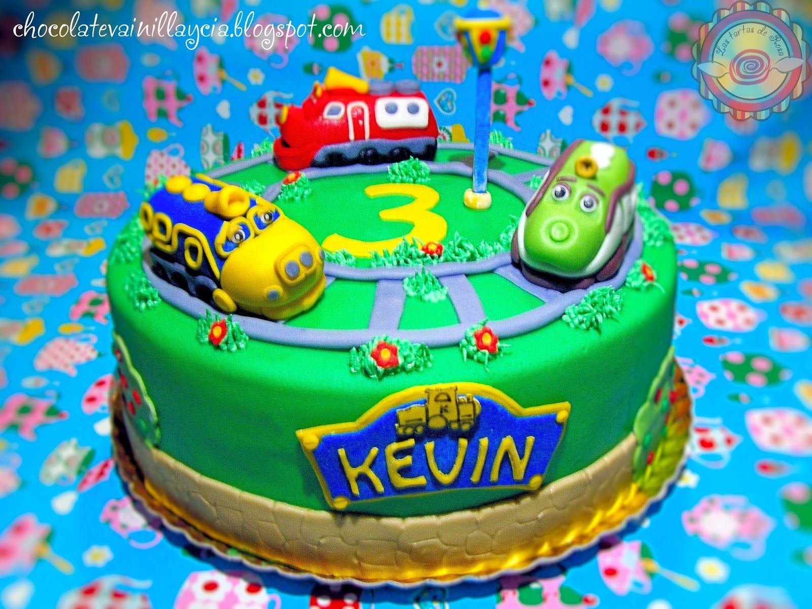 Las tartas y pasteles de Rosa: Tarta Chuggington