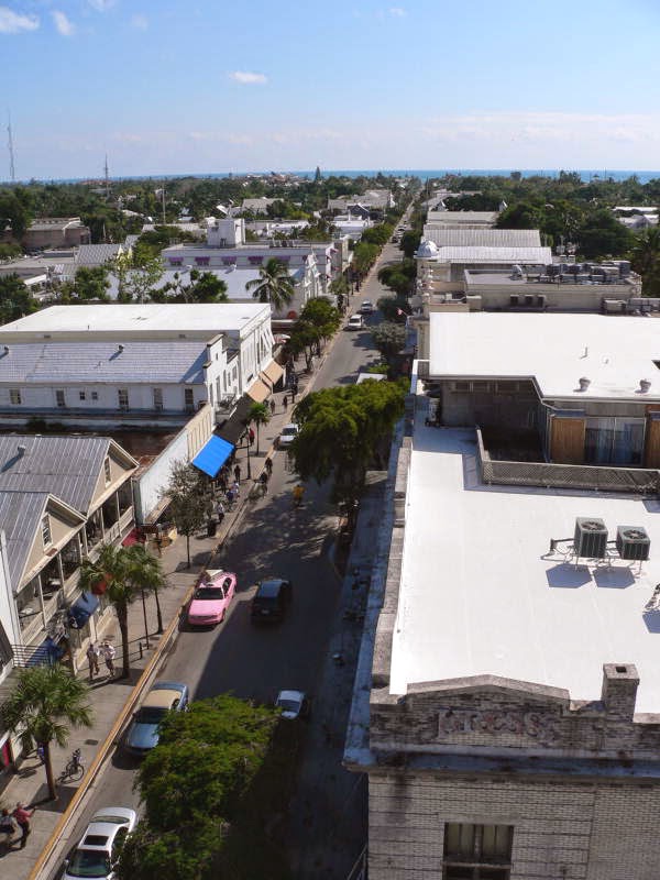 Duval Street View from La Concha