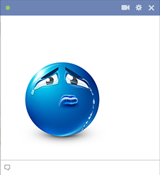 Crying Facebook Sticker