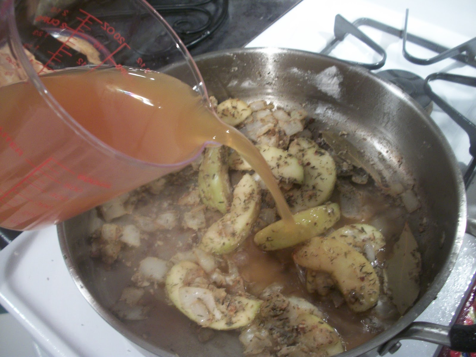 Cook with Sara Apple Cider Chicken