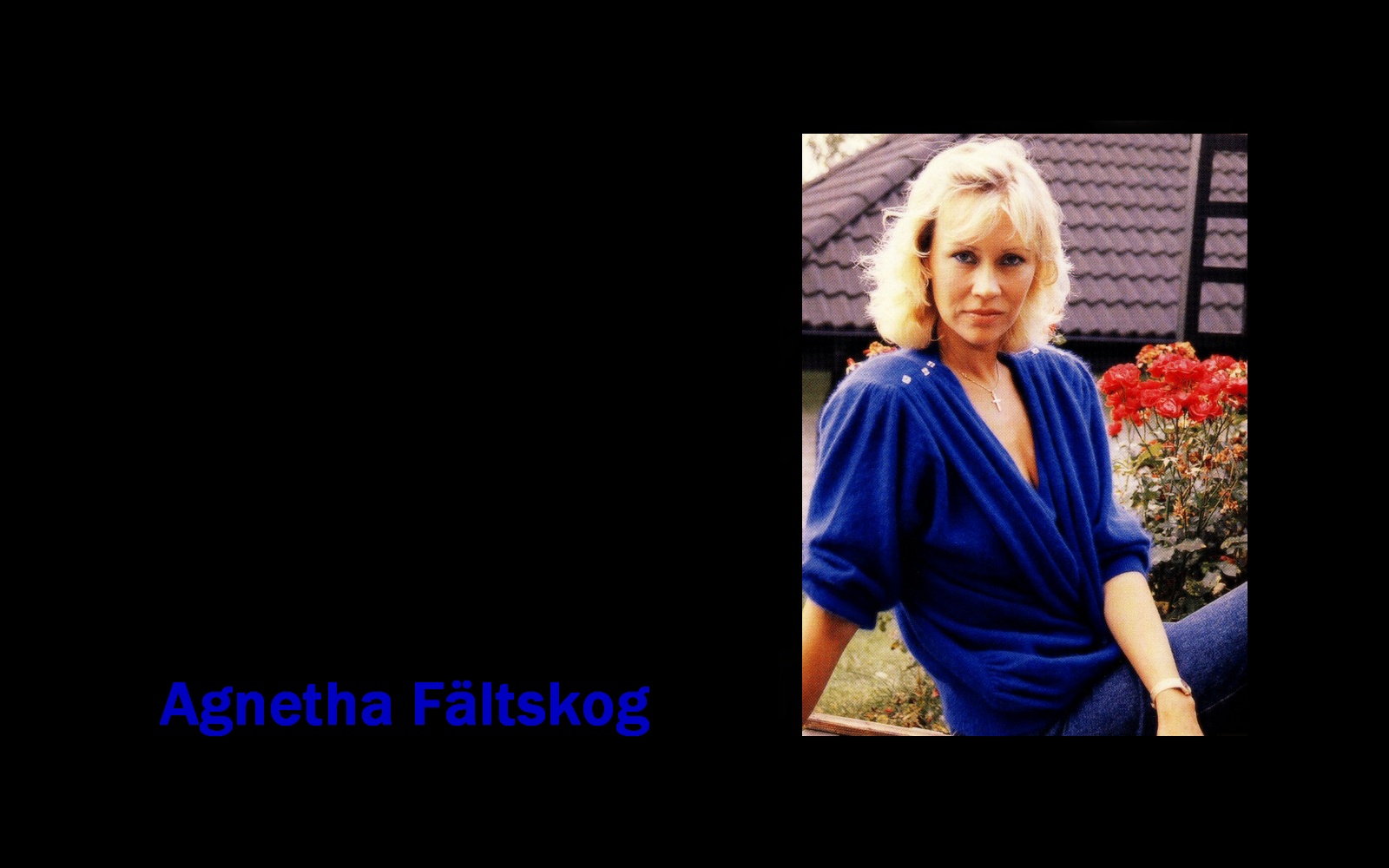 Agnetha Fältskog Wallpaper ABBA.