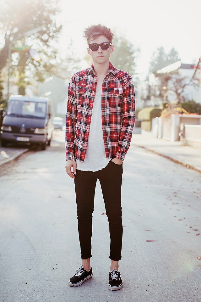 Jeans Masculina CalÃ§a Dobrada No Tornozelo Masculino CalÃ§a