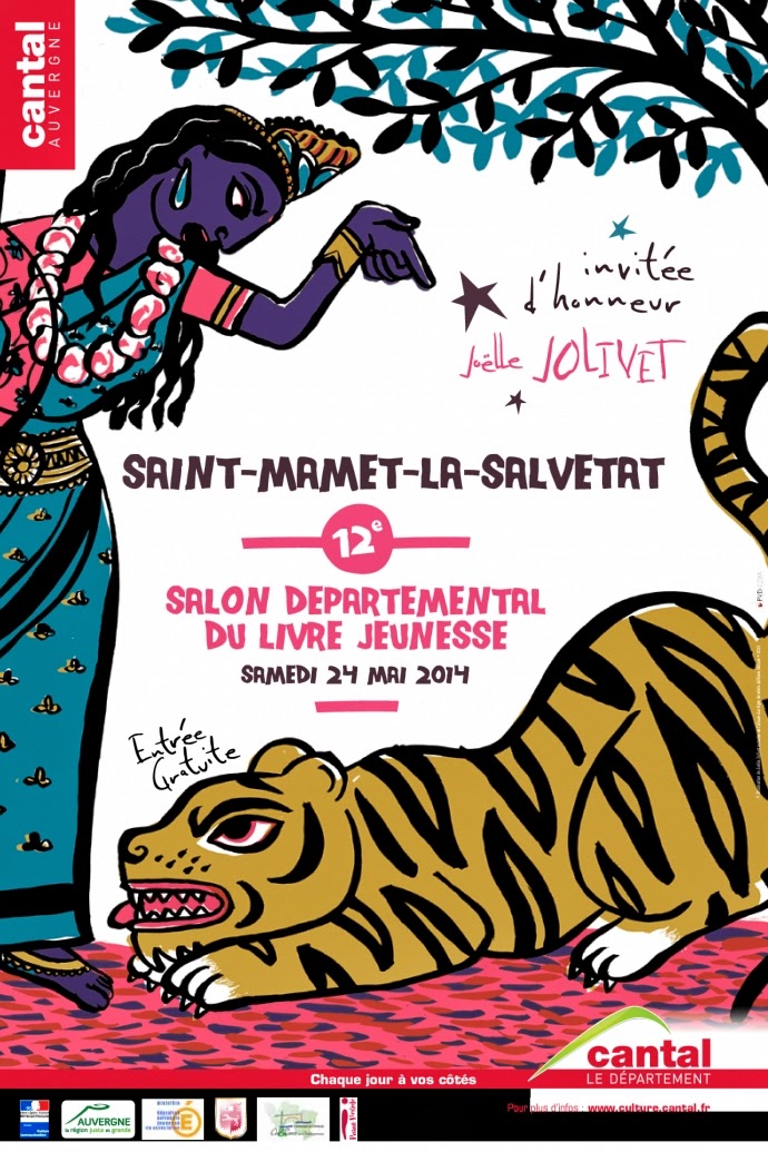 Salon du livre et de l'illustration jeunesse du Cantal - Saint Mamet : + d'infos