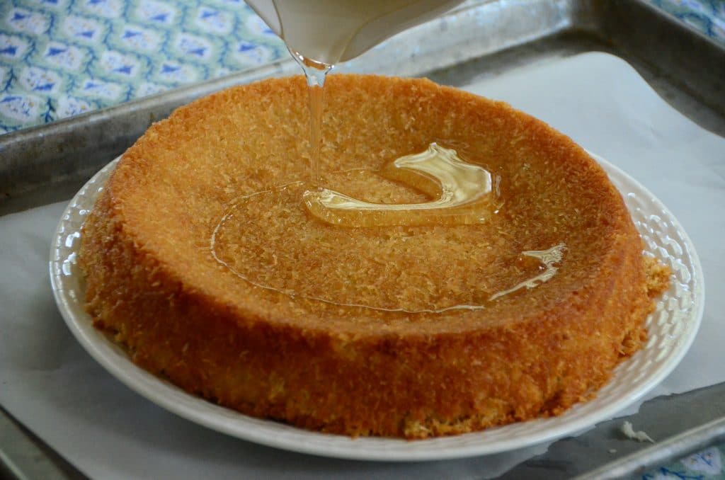 Lebanese Knafeh Jibneh with Orange Blossom Syrup Recipe LEBANESE RECIPES