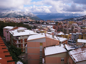 Nuoro is situated in a ruggedly mountainous area