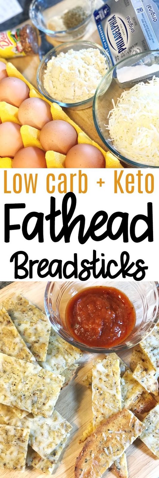 Low Carb and Keto Fathead Cheese Sticks