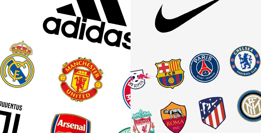 adidas sponsored soccer teams