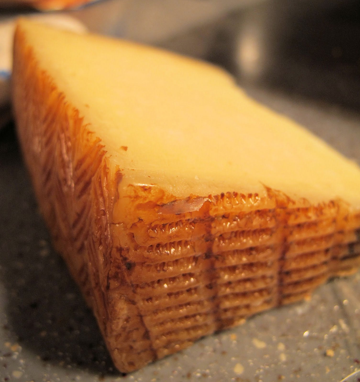 Cheese us, Christ! Yukon Gold potato and Manchego cheese tart