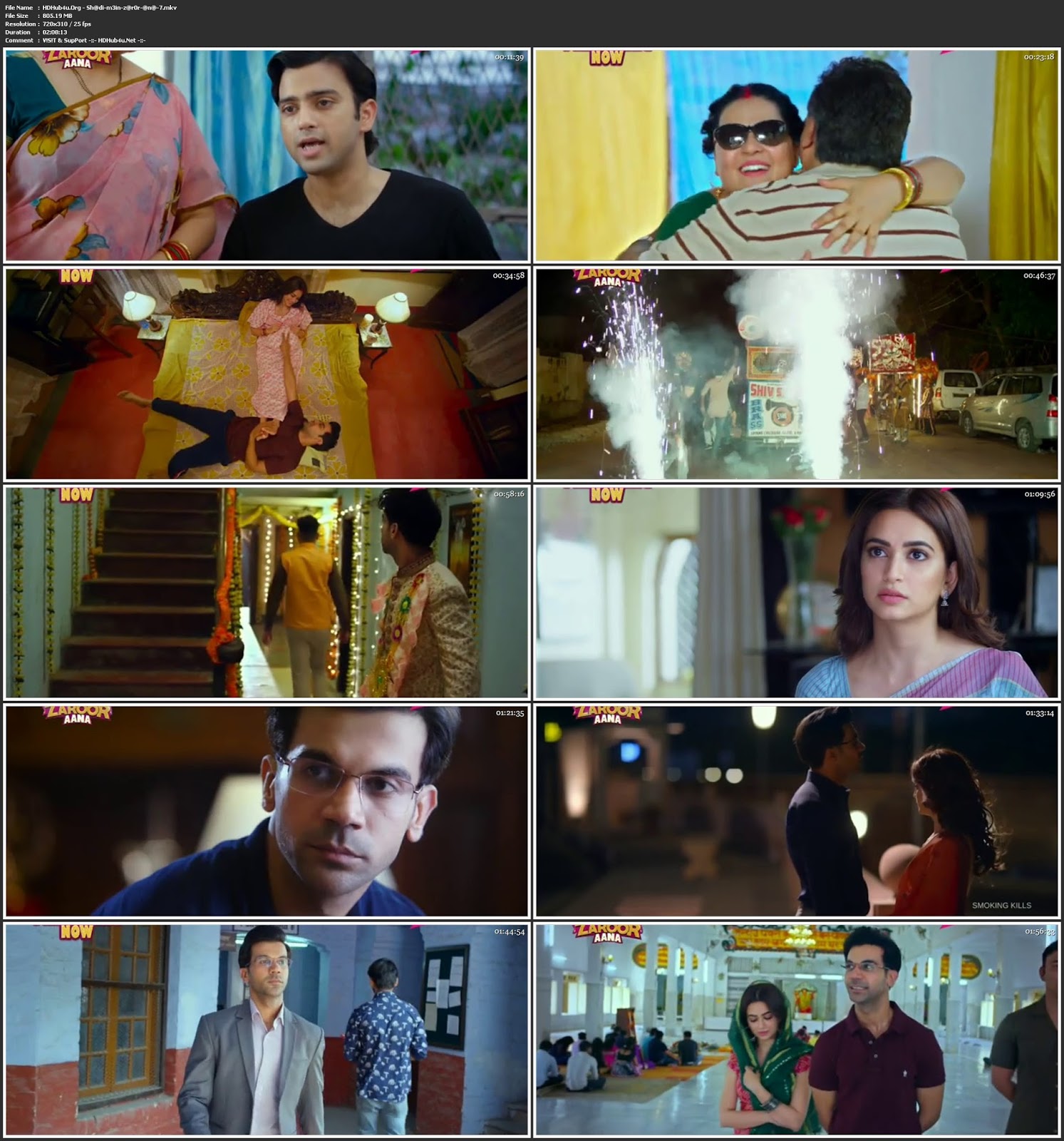 Shaadi Mein Zaroor Aana 2017 Hindi Movie 480p HDTVRip 350MB Download