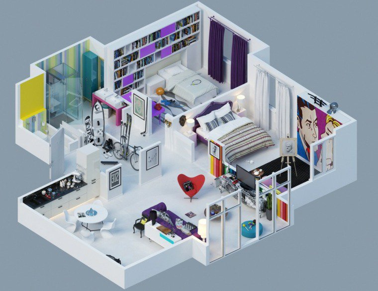 2 Bedroom House Floor Plans impressive two bedroom 3d house plans! make your plan now 2 Bedroom House Floor Plans impressive two bedroom 3d house plans! make your plan now