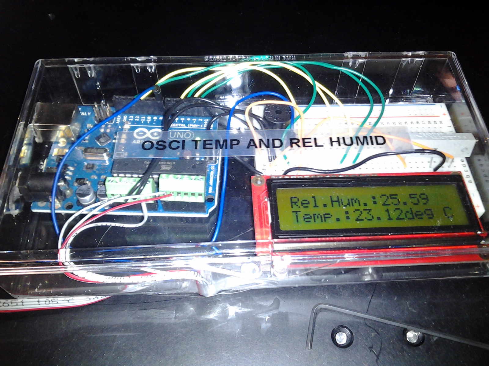 Simple Lab Stuff: Arduino humidity and temperature sensor with display