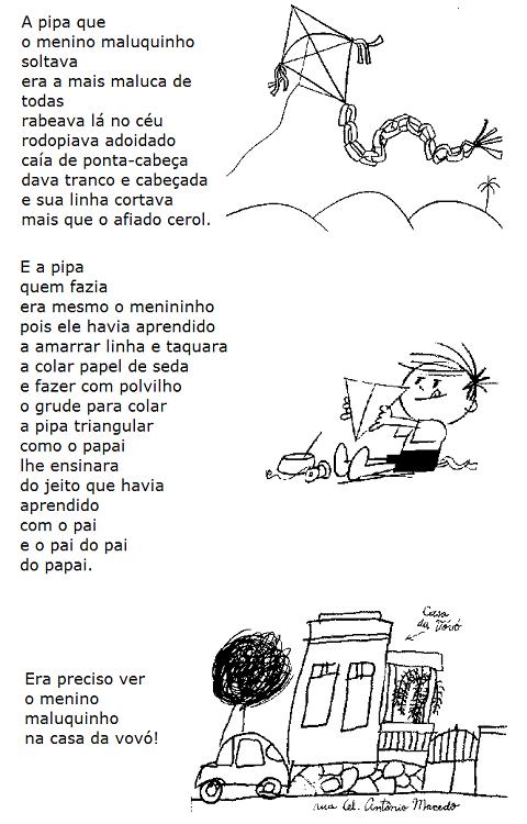 Professora Lúcia Martinelli: TRABALHANDO COM O MENINO MALUQUINHO