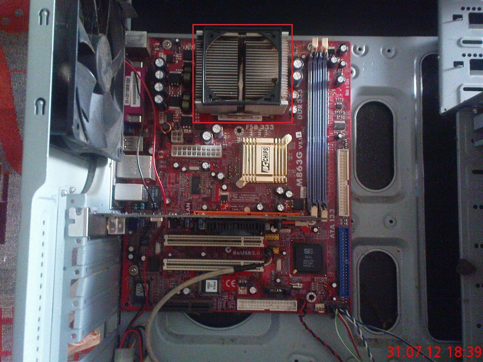 Computer-know-how: Disassembly of a desktop computer