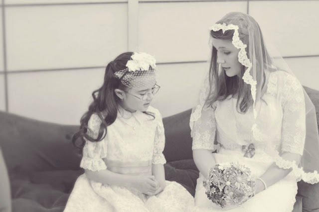 handmade vintage DIY wedding with lots of details on oh lovely day | The Other Sister Photography