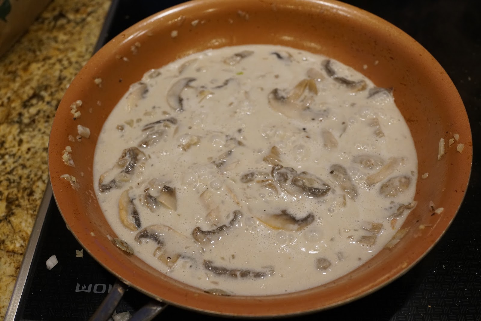 TASTE OF HAWAII GRILLED OPAH WITH MUSHROOM GARLIC CREAM SAUCE