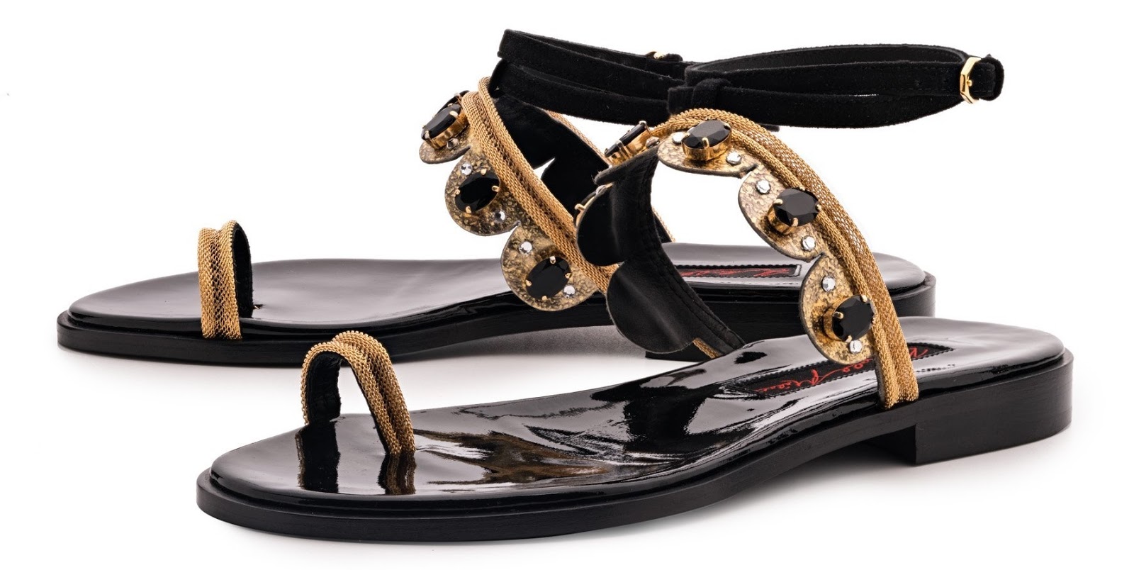 Shoe of the Day | Kendall Miles Pharaoh Calf Sandals | SHOEOGRAPHY