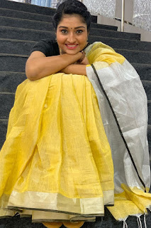Serial Actress Neelima rani latest beautiful saree photoshoot