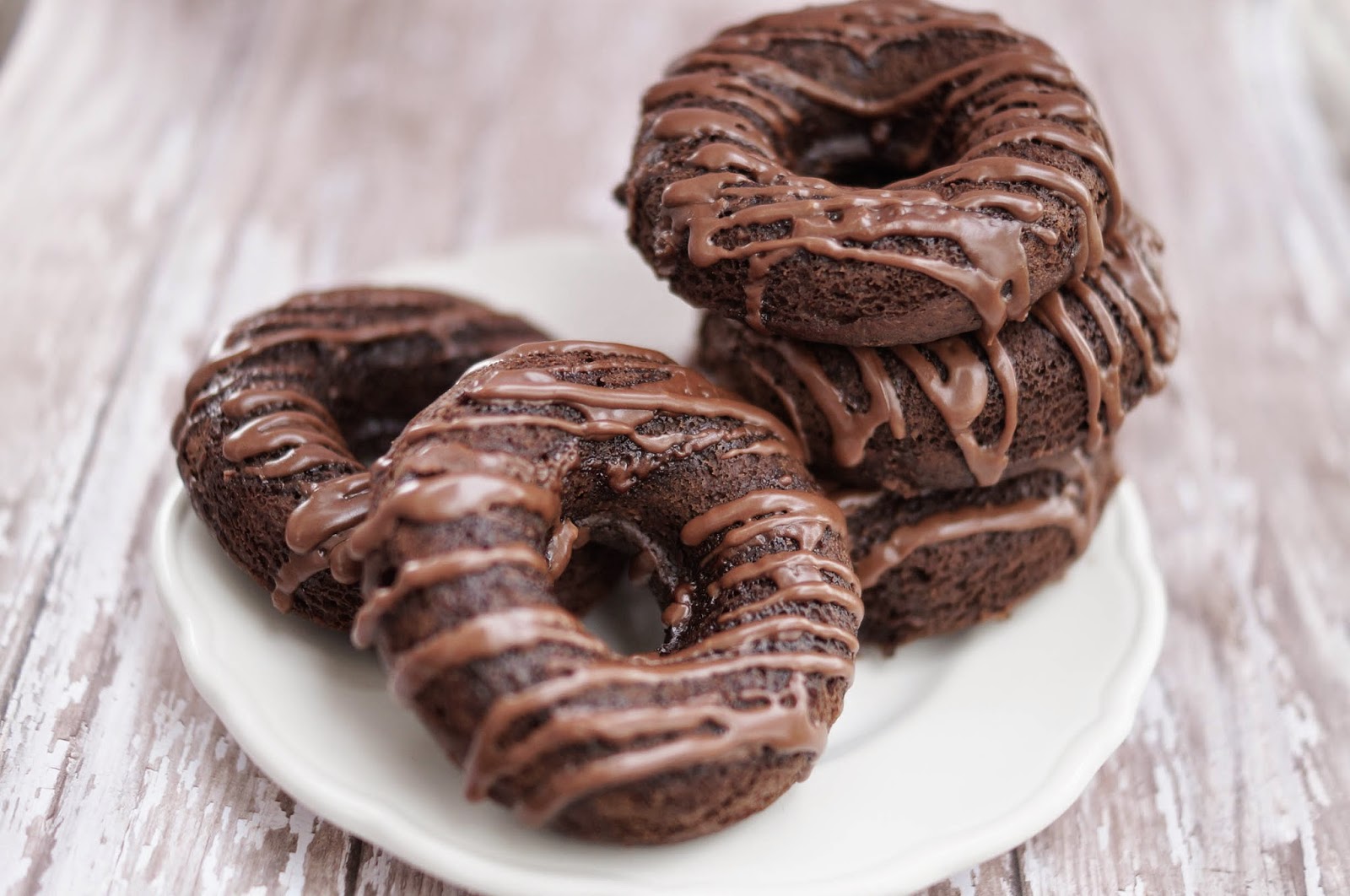 In the Kitchen with Jenny Baked Chocolate Buttermilk Donuts with