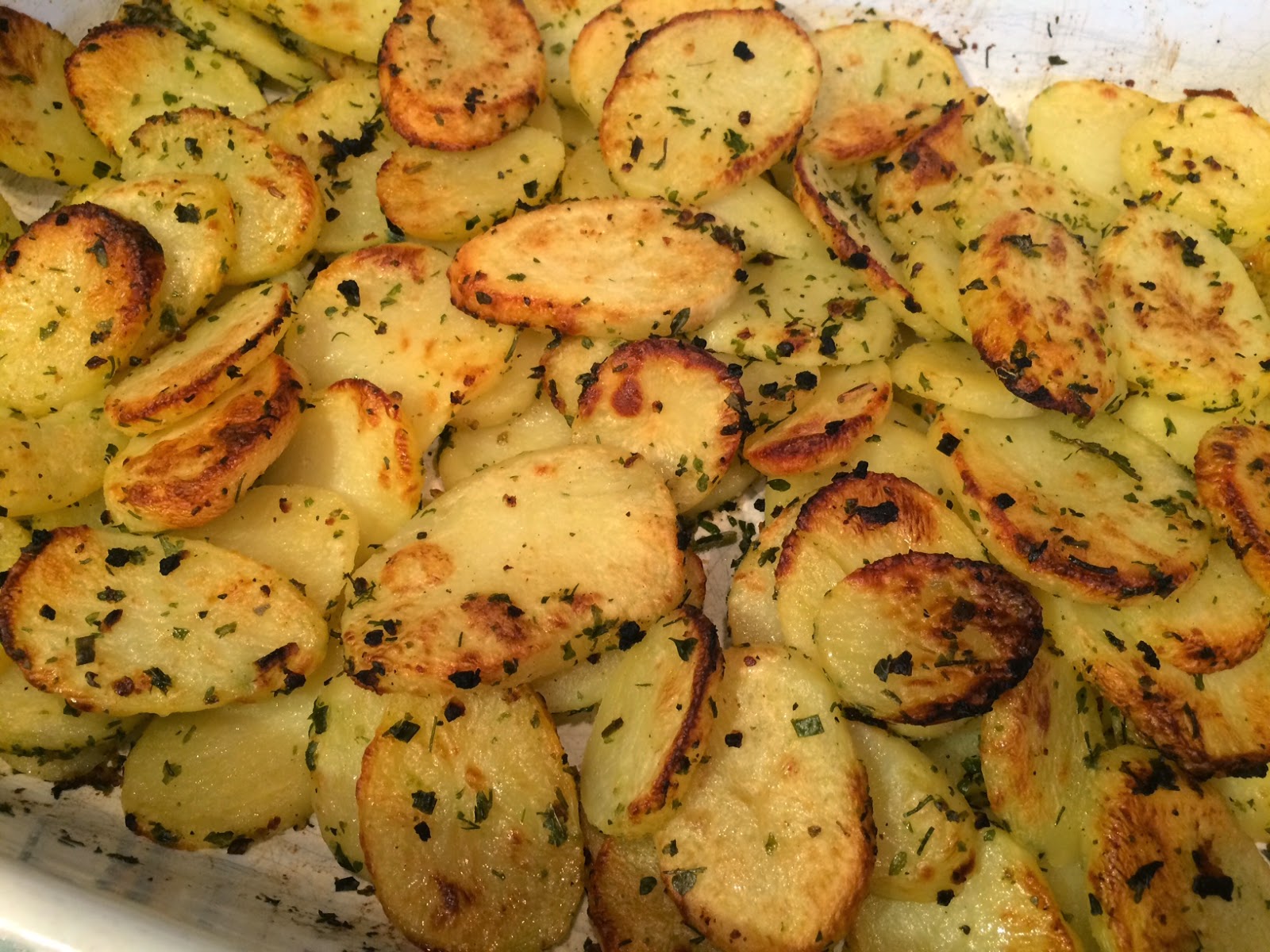 Lekker eten met Marlon Aardappelschijfjes uit de oven met ranchkruiden