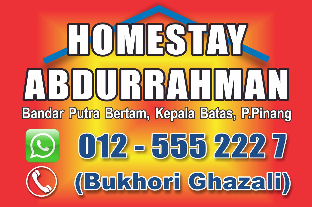 Homestay Abdurrahman di Bandar Putra Bertam, Kepala Batas, Pulau Pinang